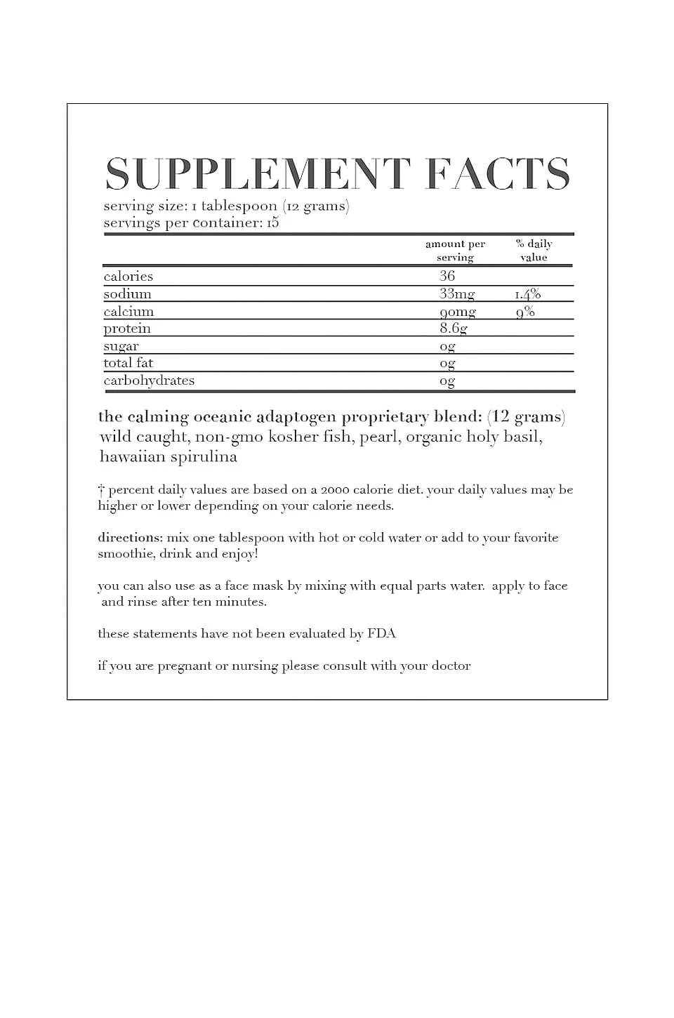 Holi(youth) The Oceanic Adaptogen - Image 2