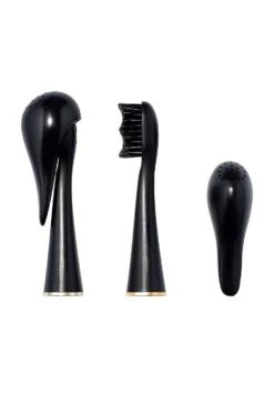 Soft Brush Heads Black Matte