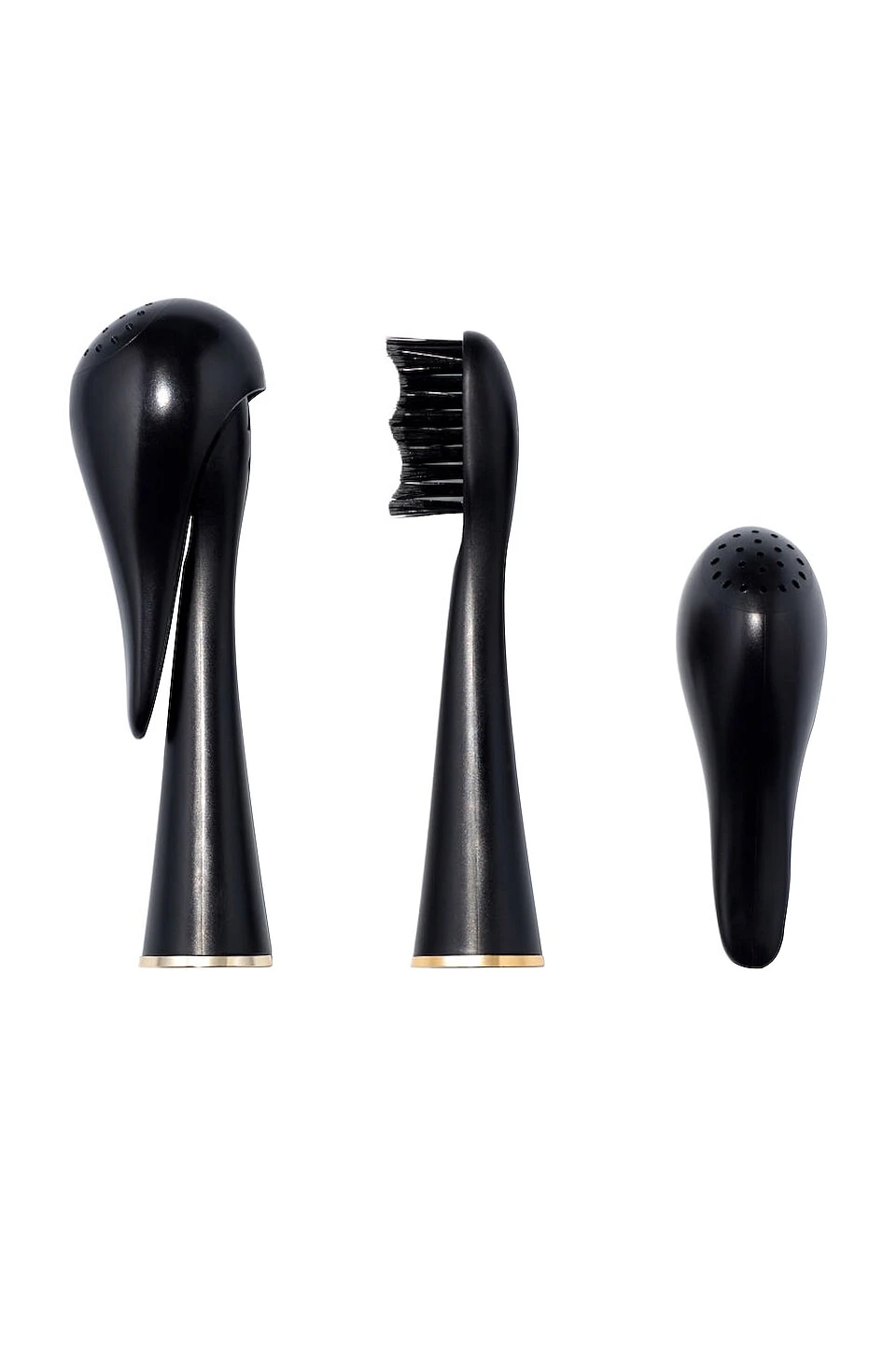 Soft Brush Heads Black Matte