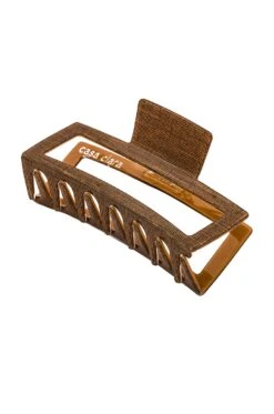 Amora Clip Cocoa Weave