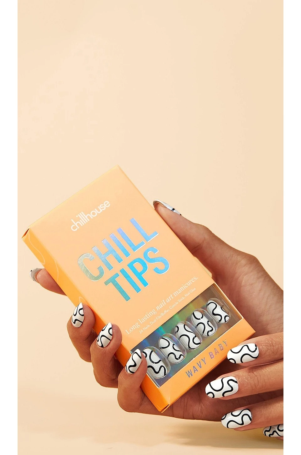 Wavy Baby Chill Tips Press-On Nails Wavy Baby - Image 2