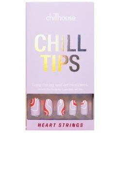 Heart Strings Chill Tips Press-On Nails Heart Strings