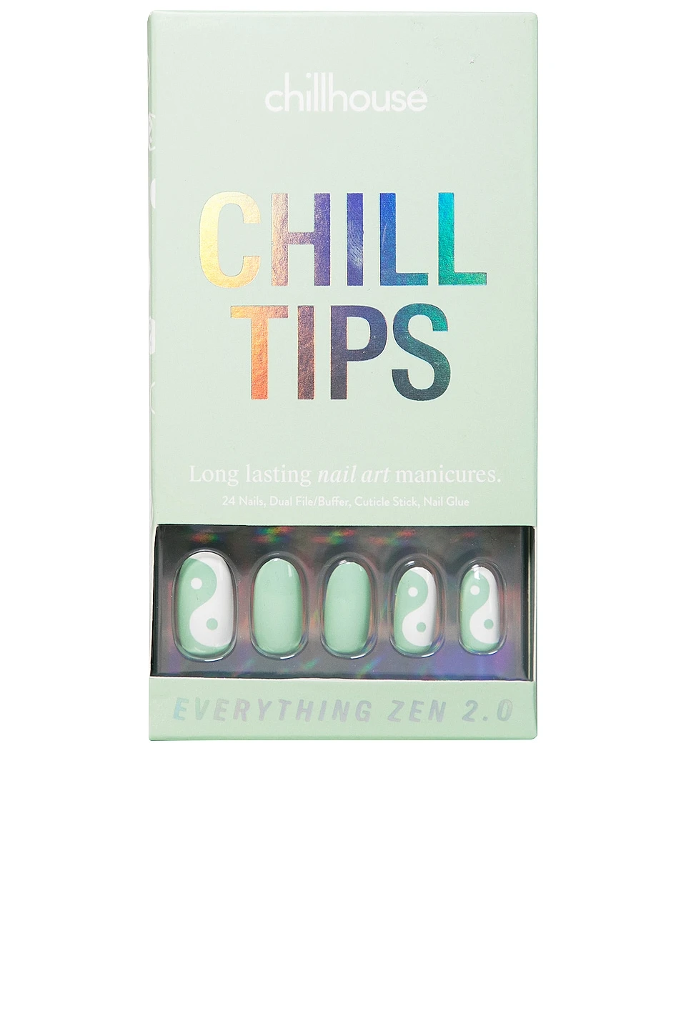 Everything Zen 2.0 Chill Tips Press-On Nails