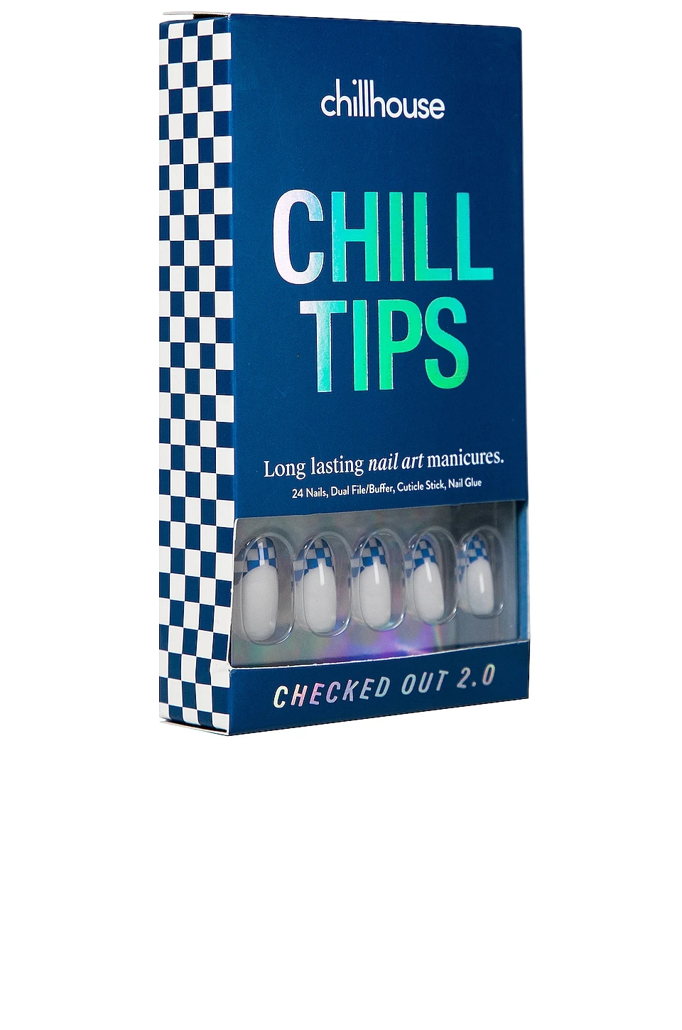 Checked Out 2.0 Chill Tips Press-On Nails - Image 2