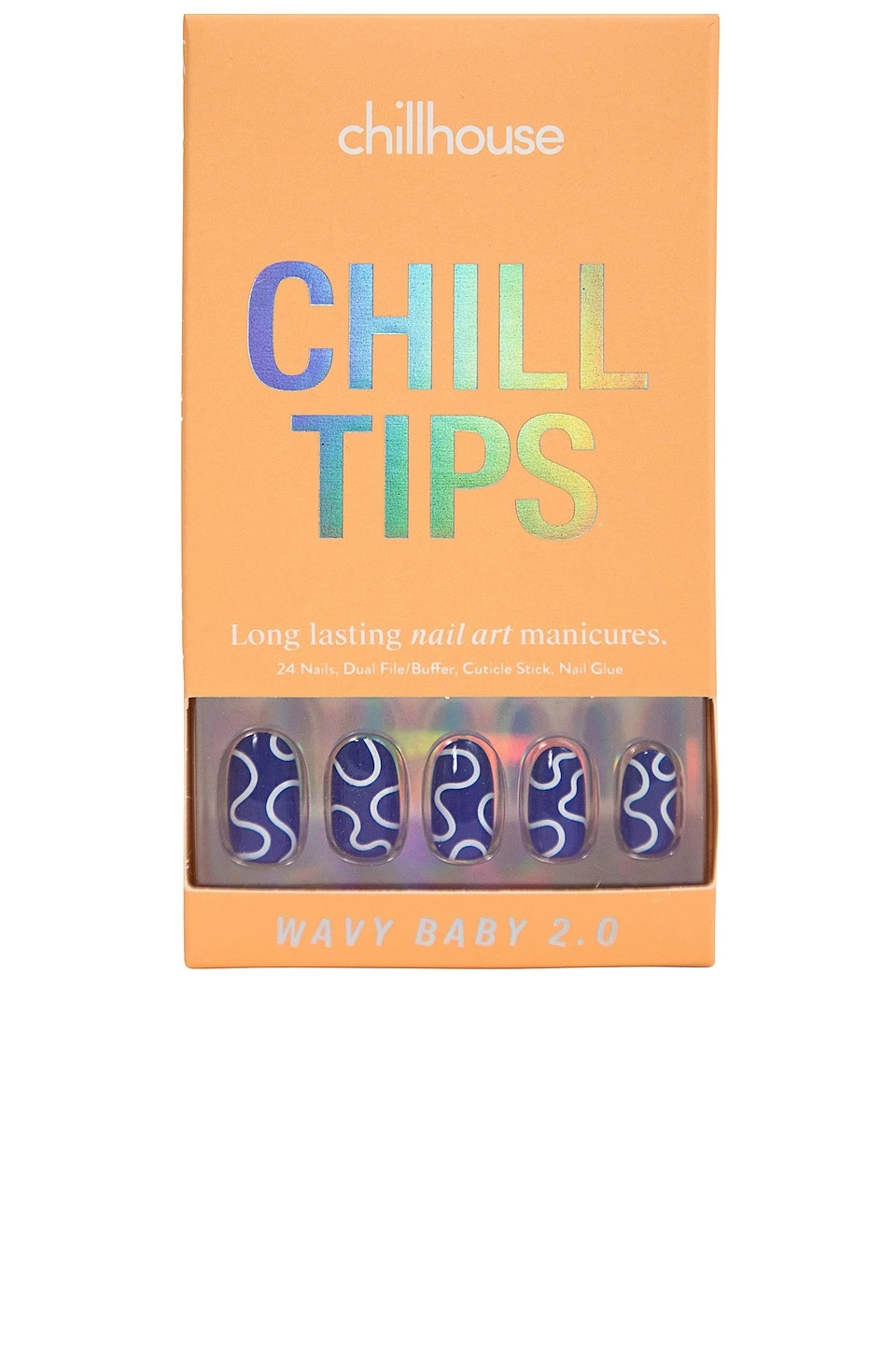 Wavy Baby 2.0 Chill Tips Press-on Nails