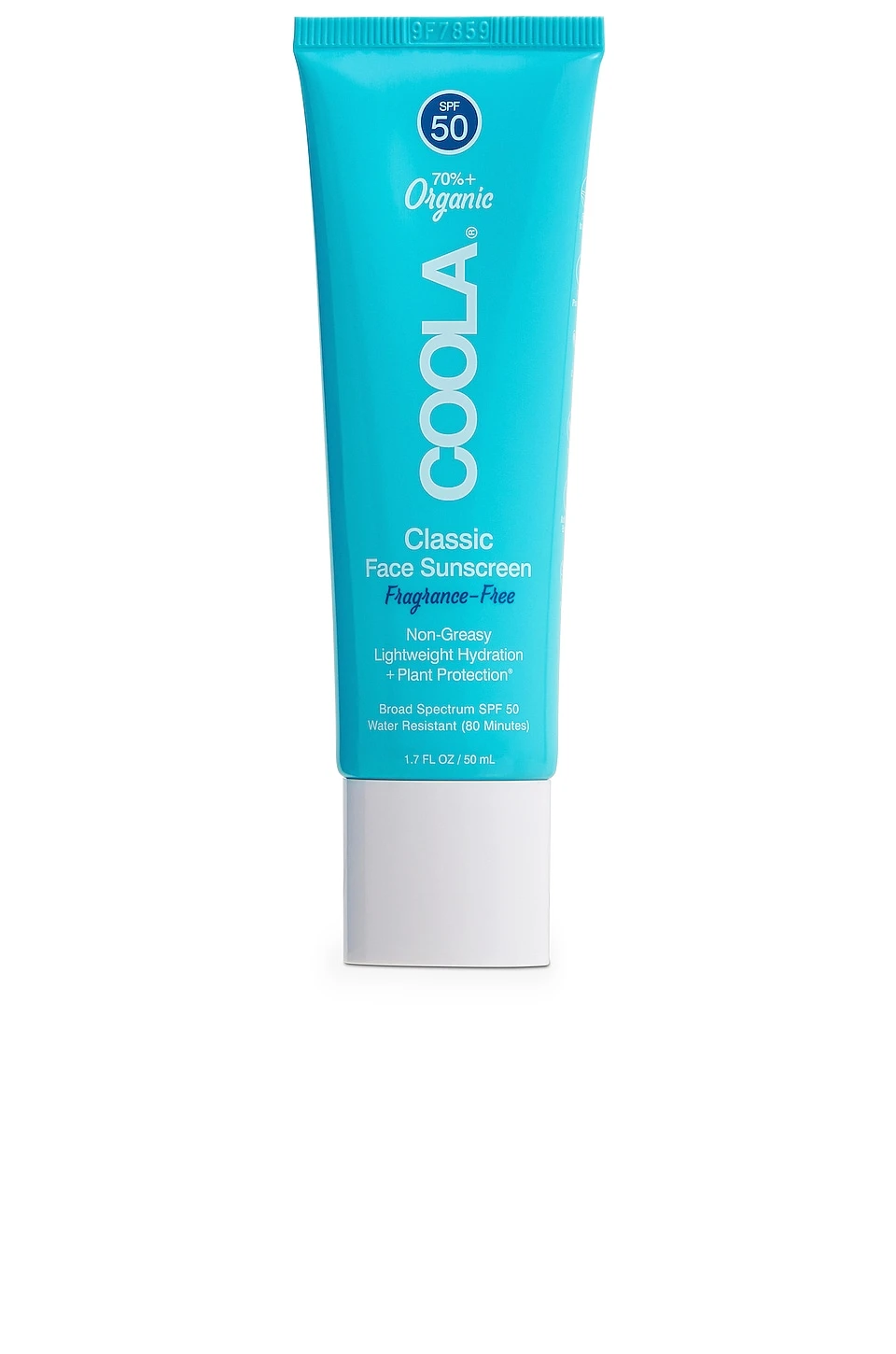 Coola Fragrance Free Classic Organic Face Sunscreen Lotion SPF 50