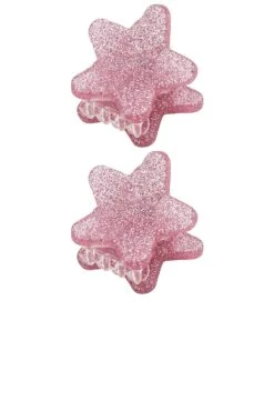 Baby Star Clip Set Pink Sand