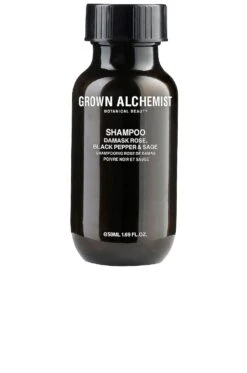 Grown Alchemist Travel Shampoo Damask Rose & Black Pepper & Sage