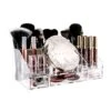 Brush And Makeup Organizer Tray Clear