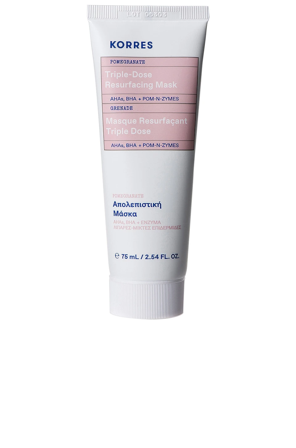 KORRES Pomegranate Triple Dose Resurfacing Mask