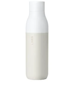 Self Cleaning 17 Oz Water Bottle Granite White