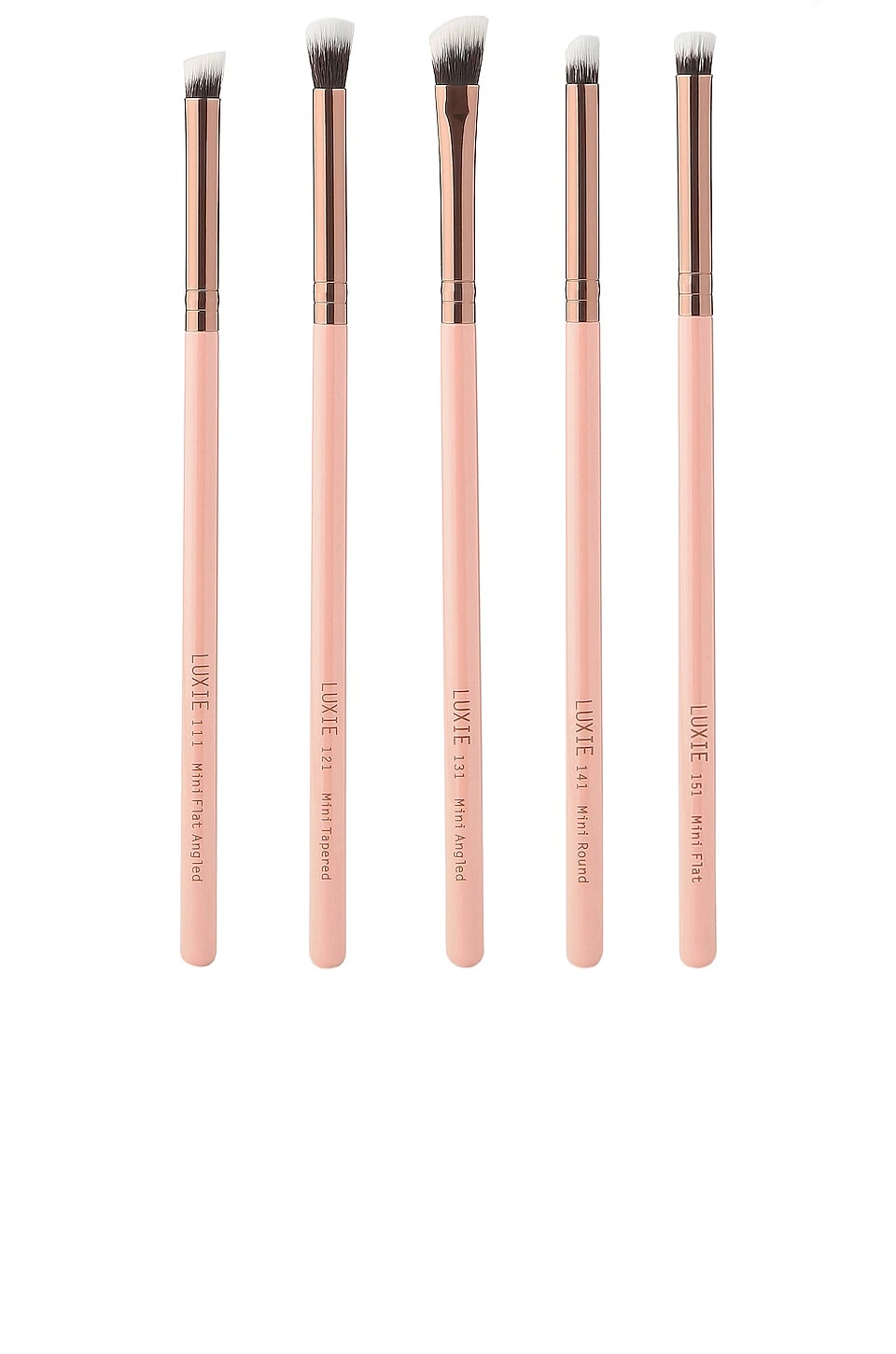 Rose Gold Mini Detail Eye Brush Set