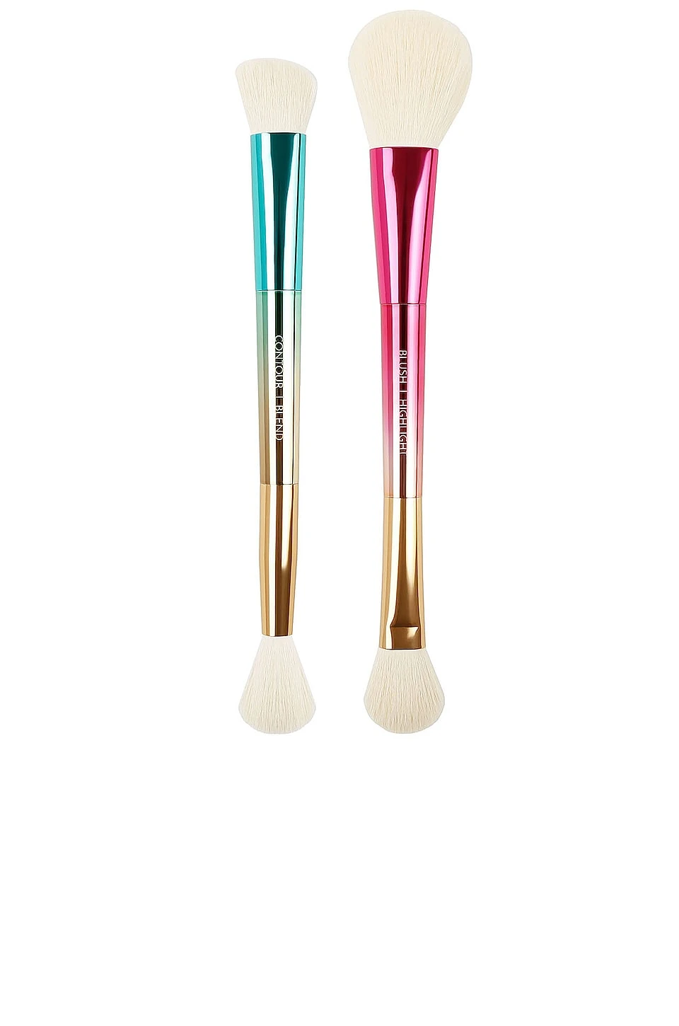 Party Of Two Dual Ended Face Brush Set
