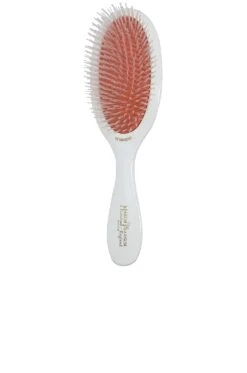 Detangler All Nylon Hair Brush Ivory White