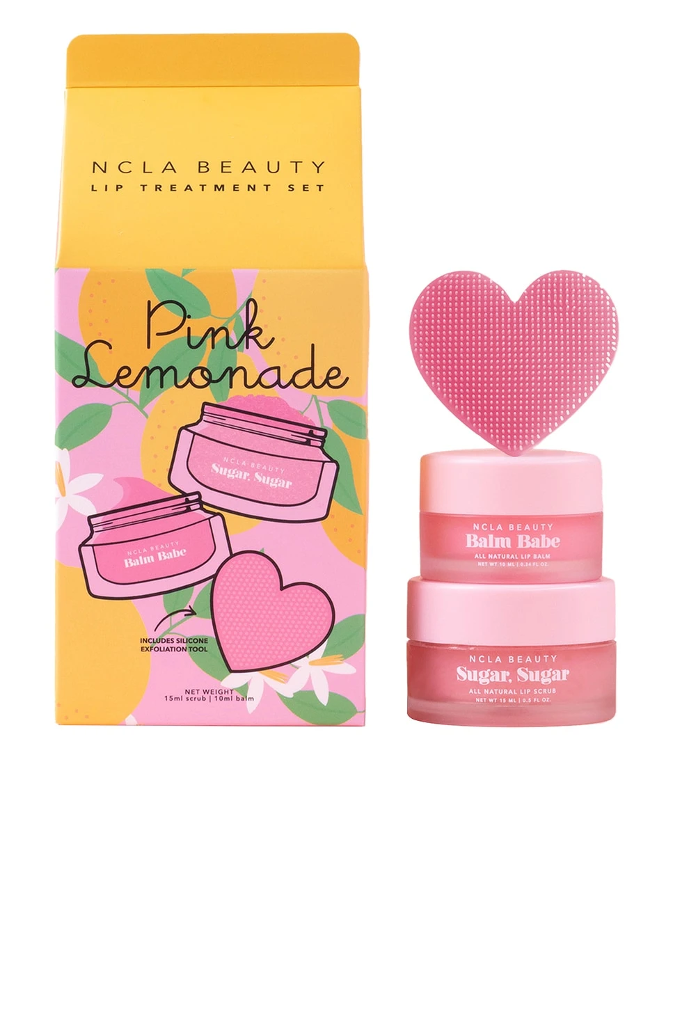 Lip Care Duo + Lip Scrubber Lemonade