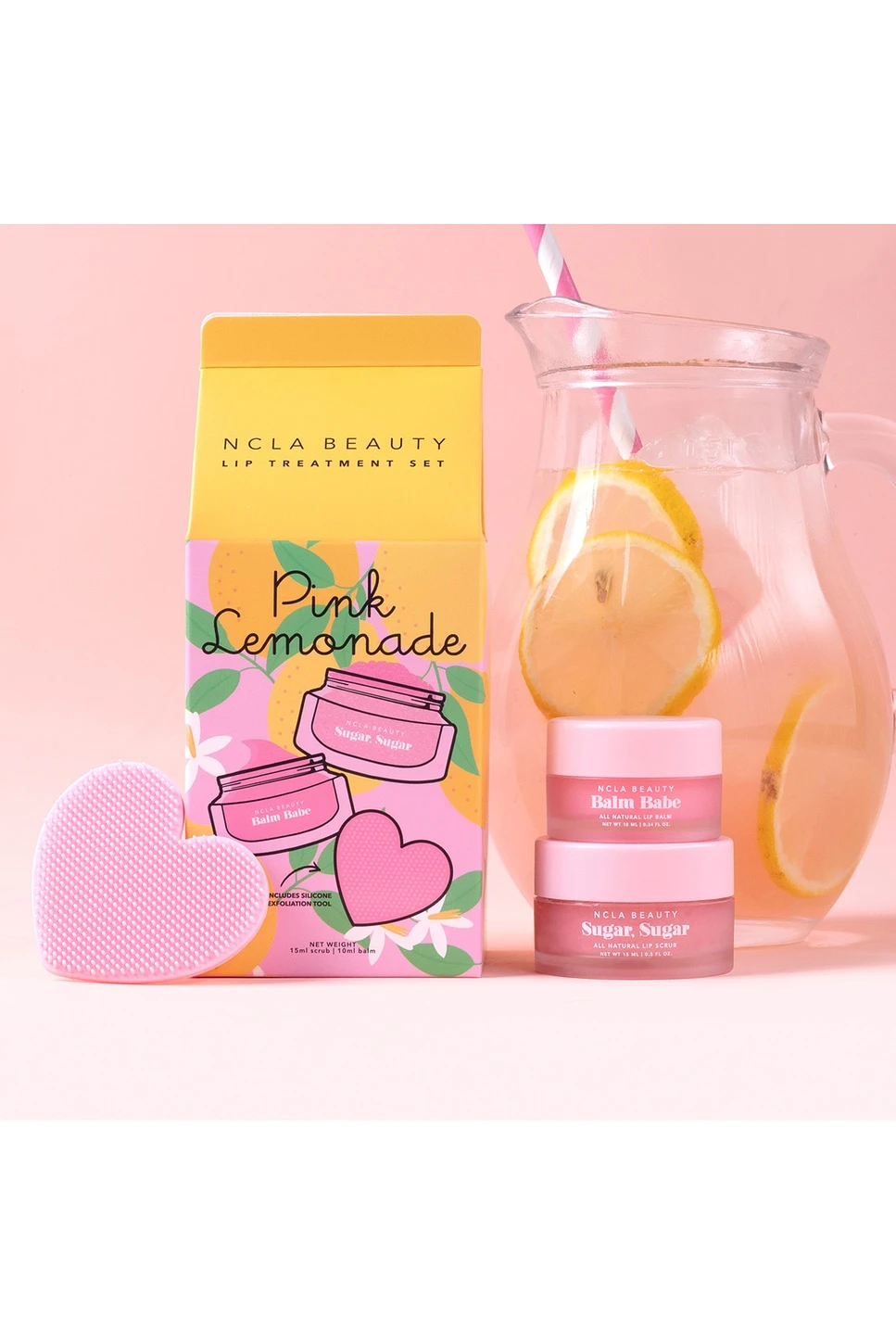 Lip Care Duo + Lip Scrubber Lemonade - Image 2