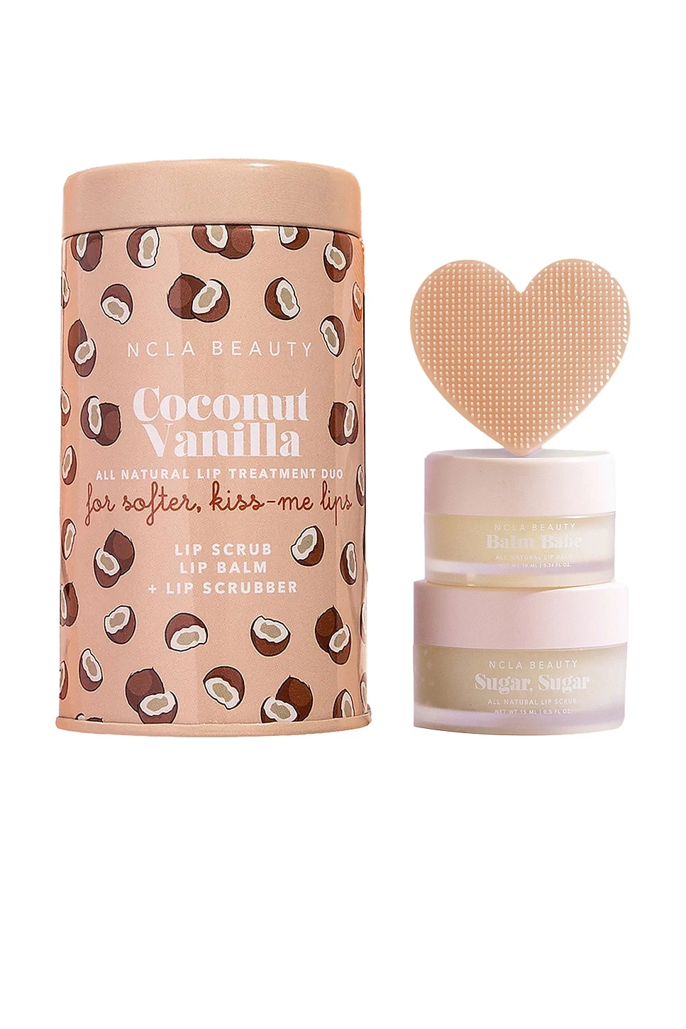 Lip Care Duo + Lip Scrubber Coconut Vanilla