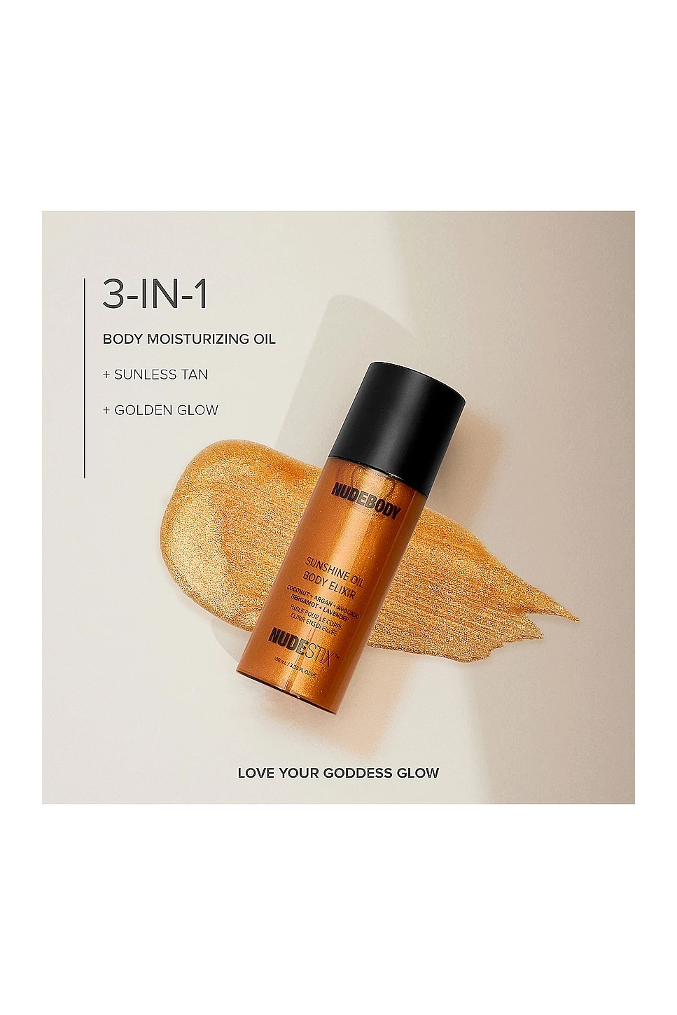 Nudestix Nudebody Sunshine Oil Body Elixir - Image 3