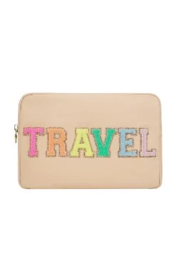 Travel Large Pouch Sand