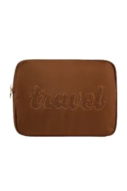 Travel Large Pouch Chocolate