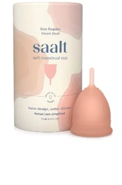 Regular Menstrual Soft Cup Desert Blush