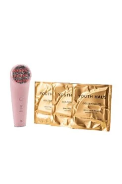 All Is Bright Portable LED And Golden Glow Face Masks