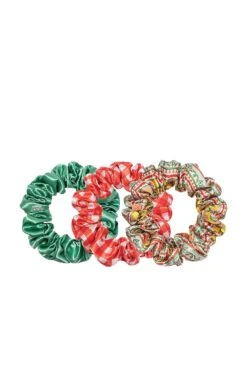 Slip Large Scrunchies 3 Pack In Positano Positano