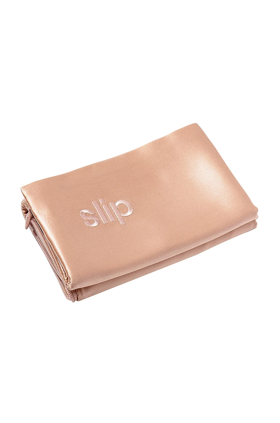 Slip Queen/Standard Pure Silk Pillow Case Rose Gold - Image 2