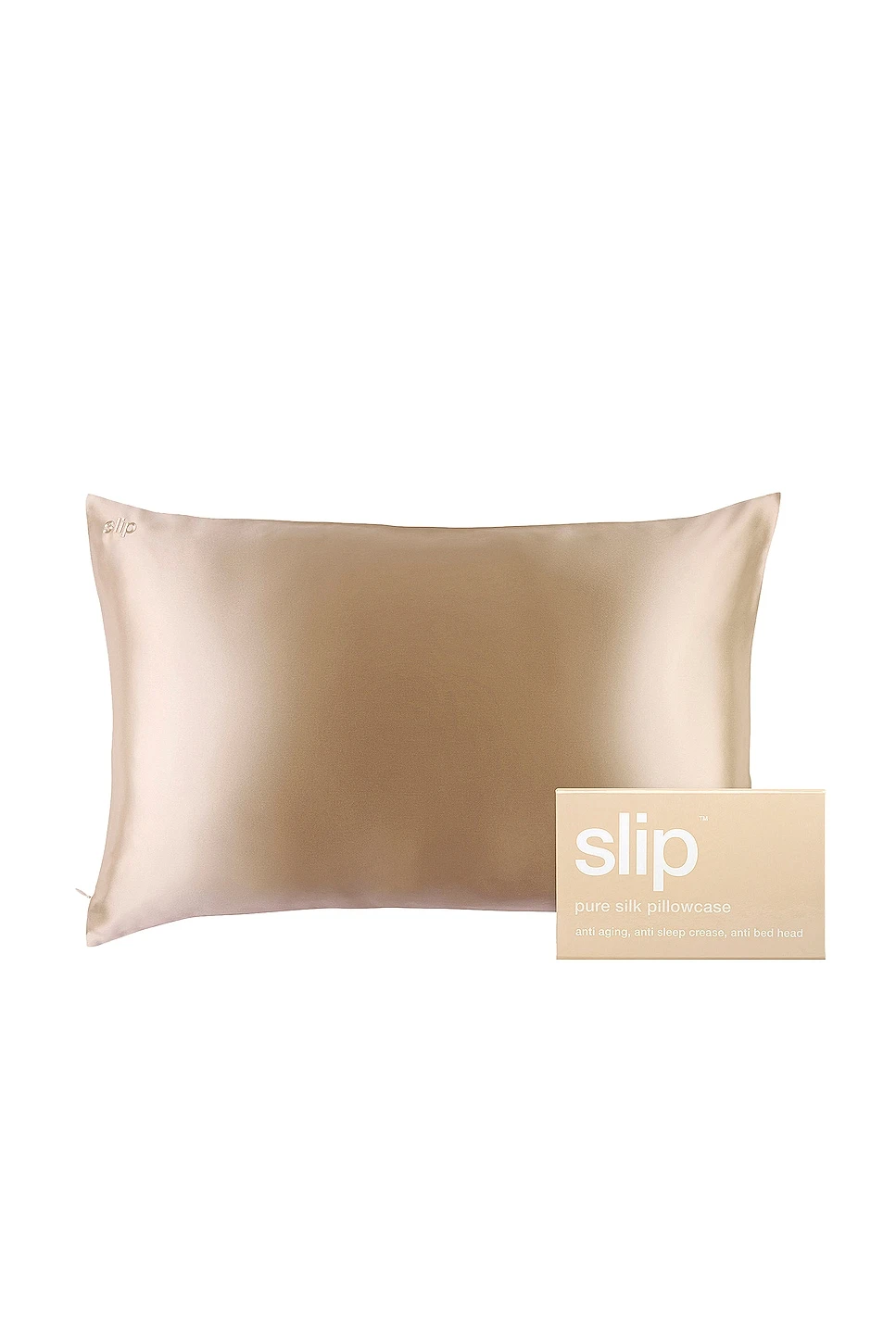 Slip Queen/Standard Pure Silk Pillow Case Rose Gold - Image 6