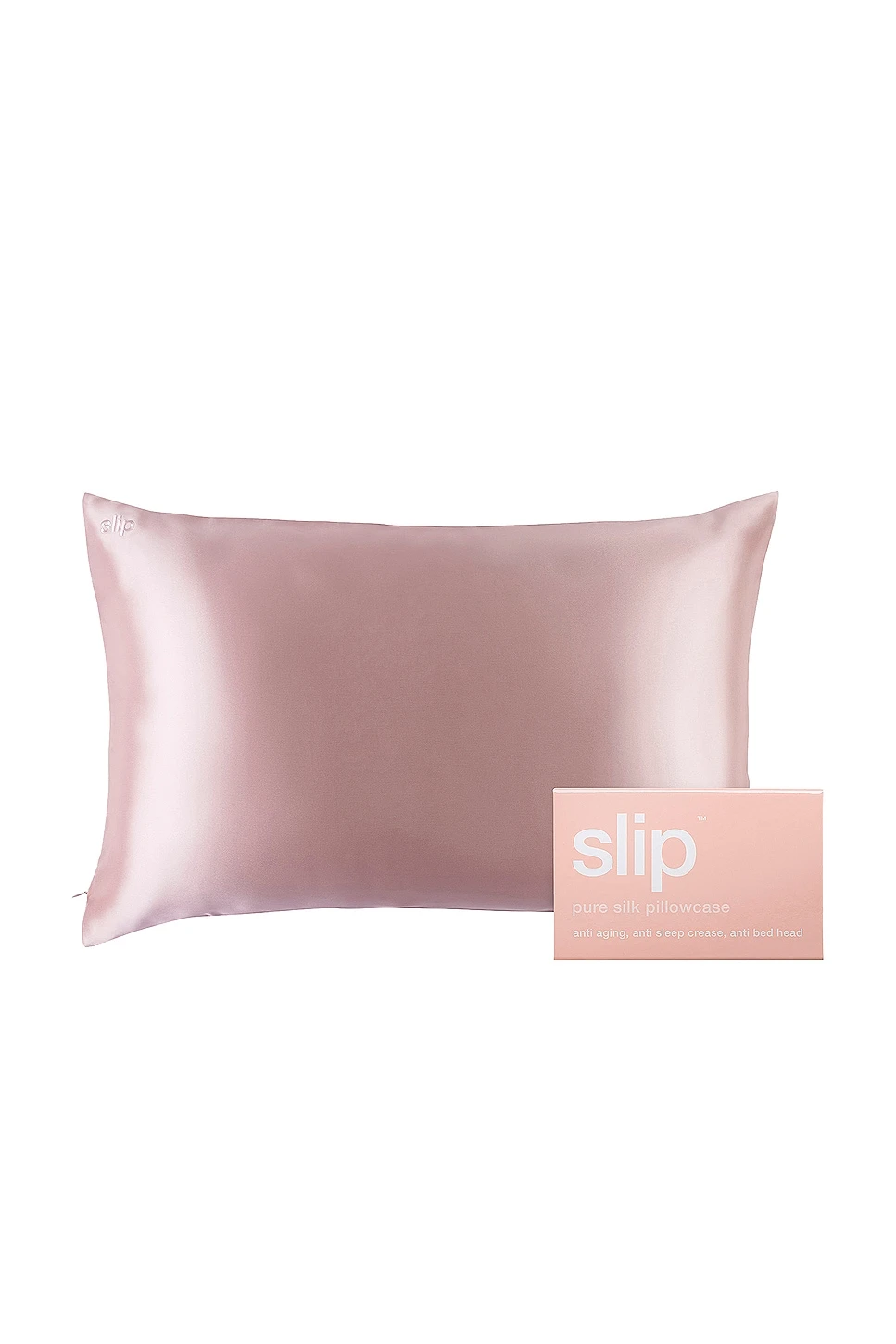 Slip Queen/Standard Pure Silk Pillow Case Rose Gold - Image 4