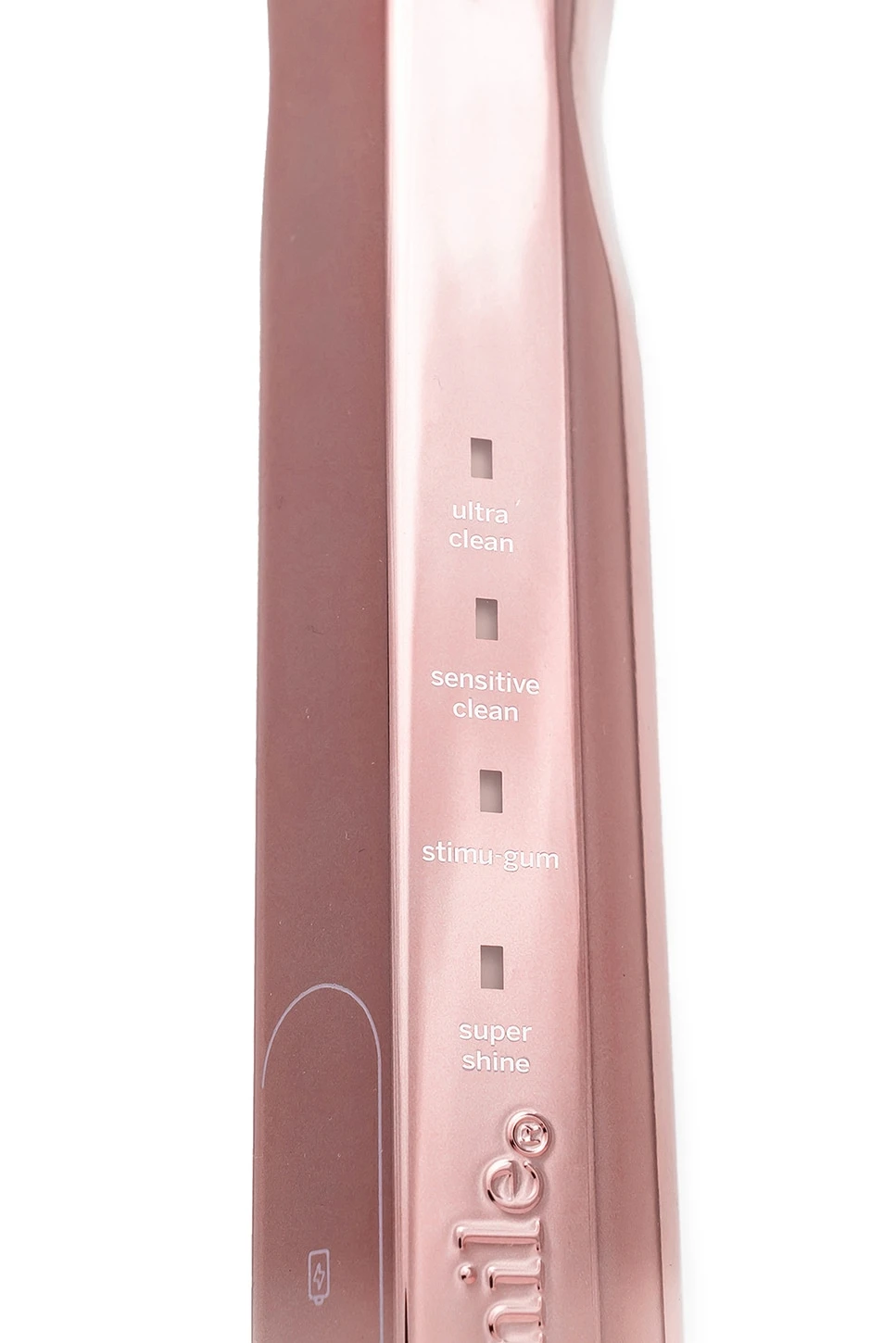 Zina45 Sonic Pulse Toothbrush With Case Chrome Rose Gold - Image 3