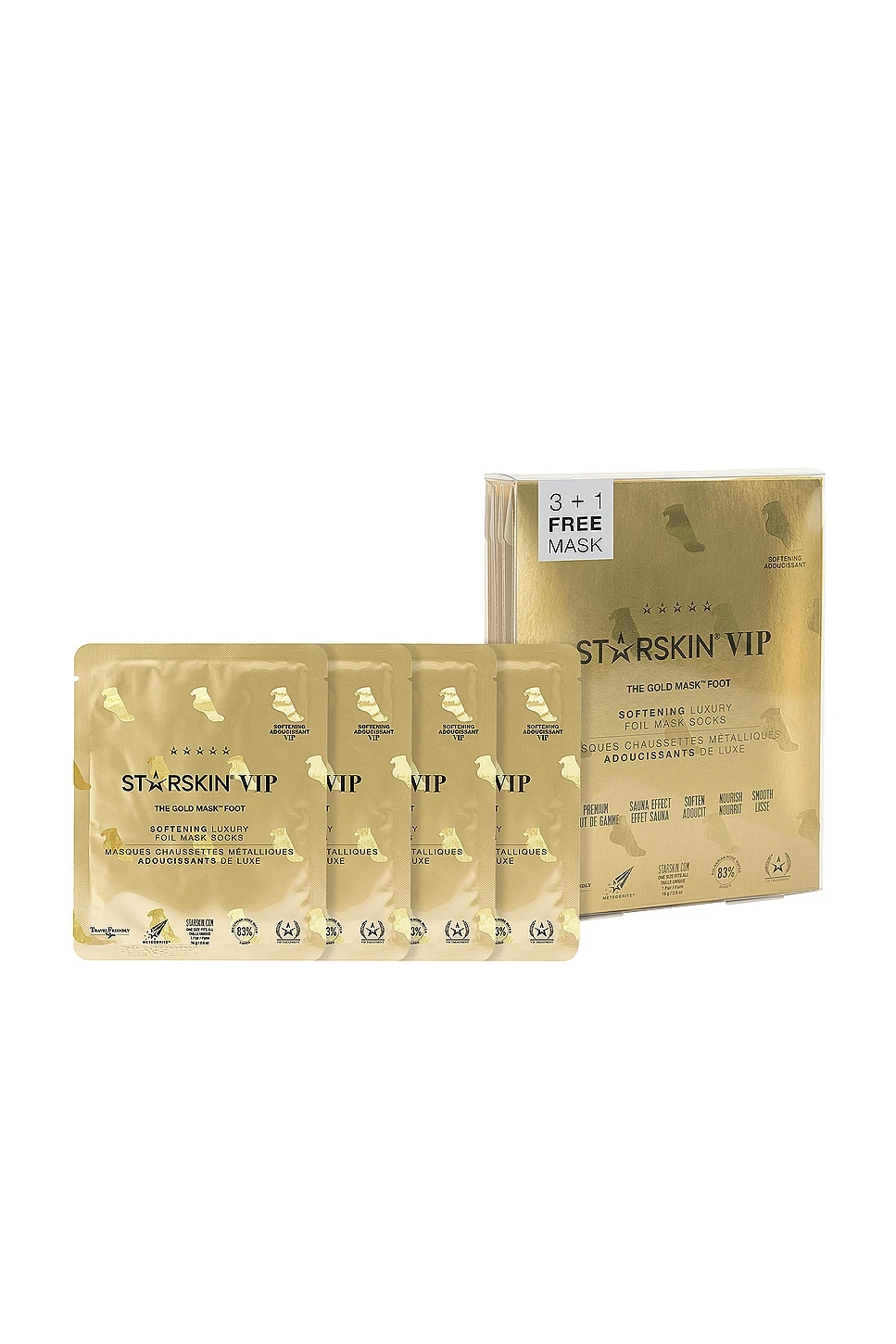 VIP The Gold Mask Foot Value Pack
