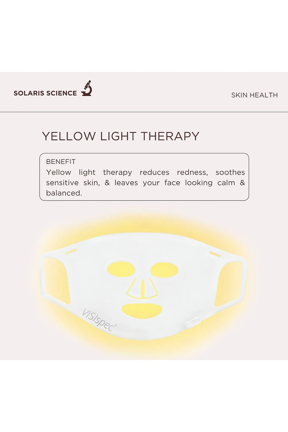 VISIspec LED Face Mask 4 Color Therapy - Image 6