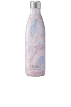 Elements Water Bottle 25oz Geode Rose