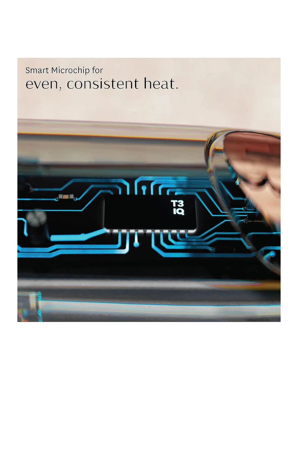 EDGE 가열된 스무딩 및 스타일링 브러시 Black - Image 7