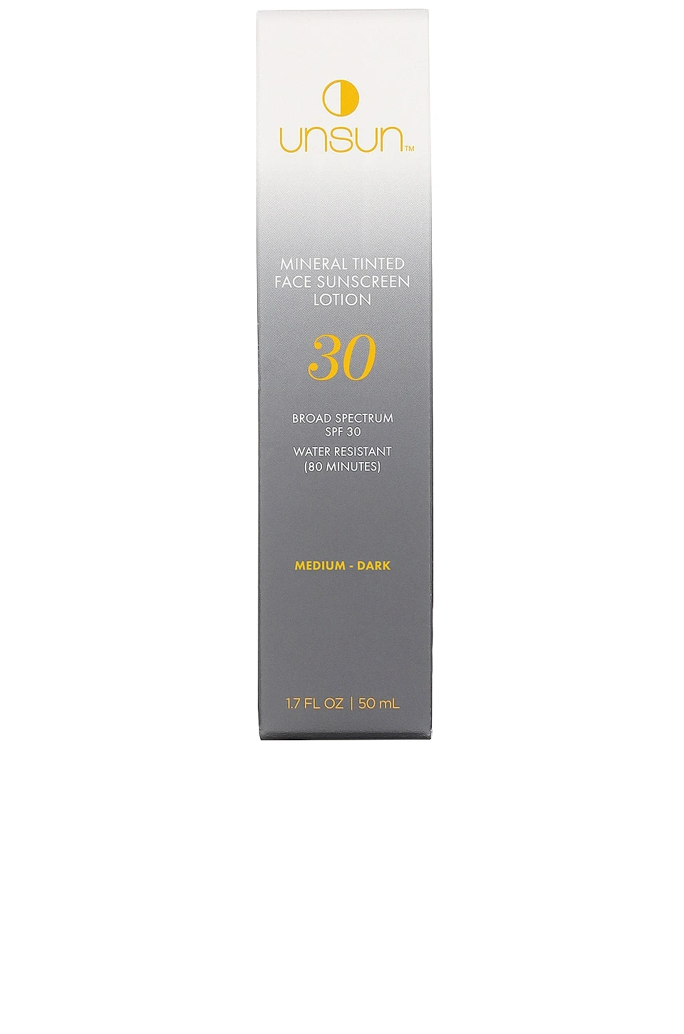 Mineral Tinted Face Sunscreen SPF 30 Medium/Dark - Image 2